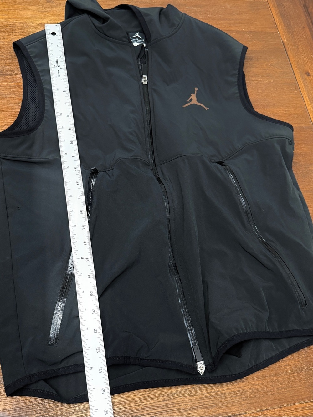 Jordan Dri-FIT Performance Jumpman Full-Zip Hooded Vest Sz L - Picture 6 of 9
